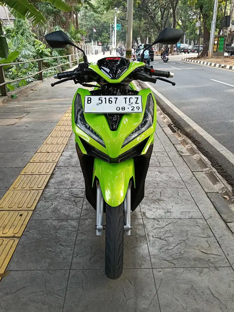 DIJUAL CASH NEW HONDA VARIO KEYLESS 150 THN 2019 PJK IDUP LAMPU BILED