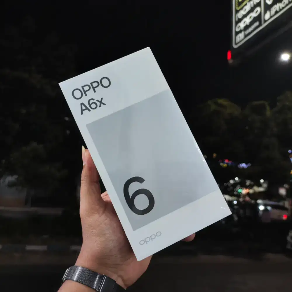 Oppo A6x, 4/128Gb New, bisa TT