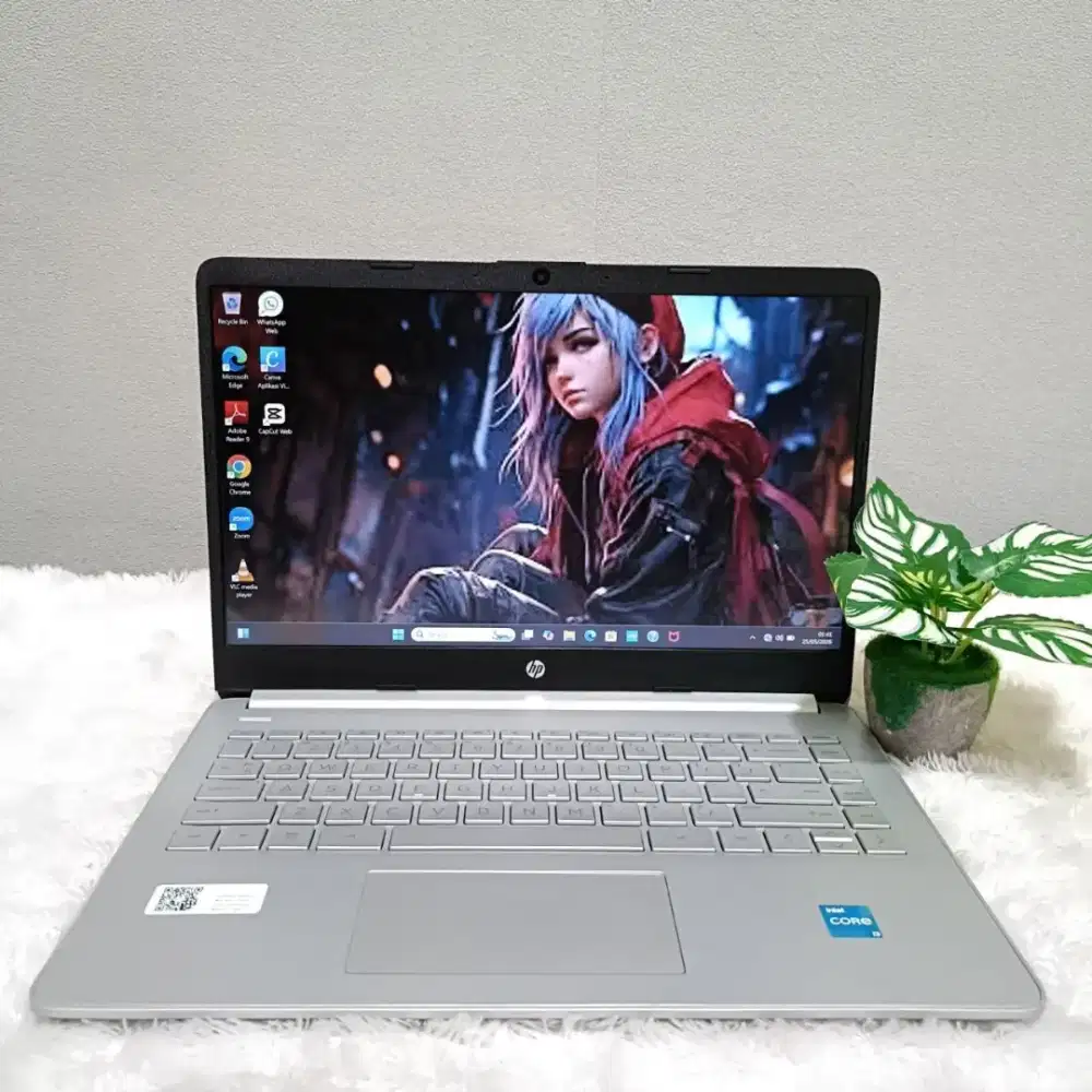 HP 14S DQ5115TU INTEL CORE I3 1215U RAM 8GB SSD 512GB LAYAR 14.0 FHD