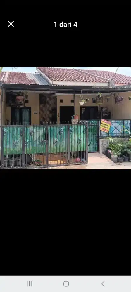Rumah murah 15 menit ke KRL