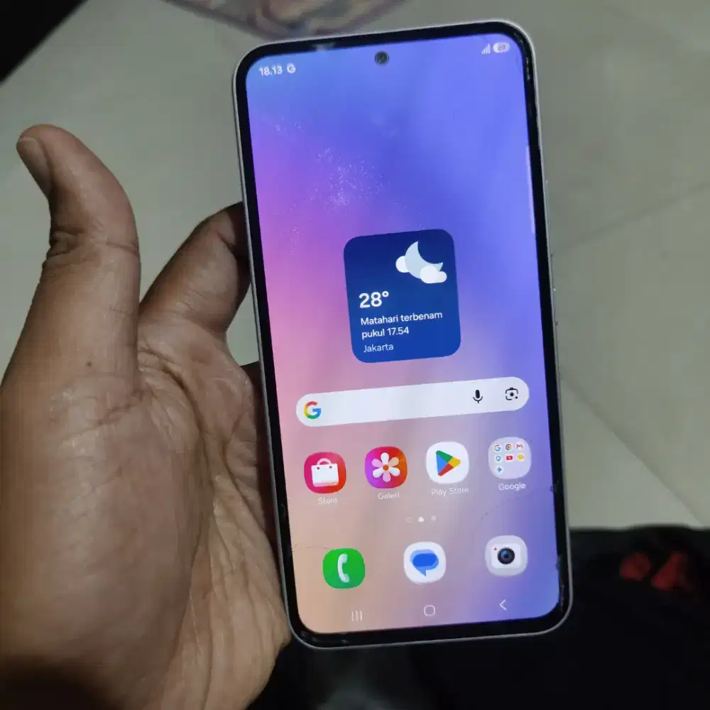 samsung a54 256gb white fulset