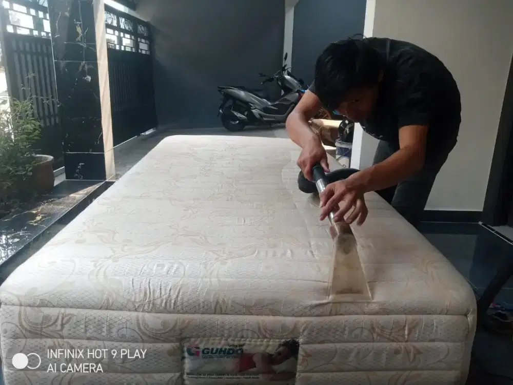 Cuci sofa kasur springbed jokmobil karpet