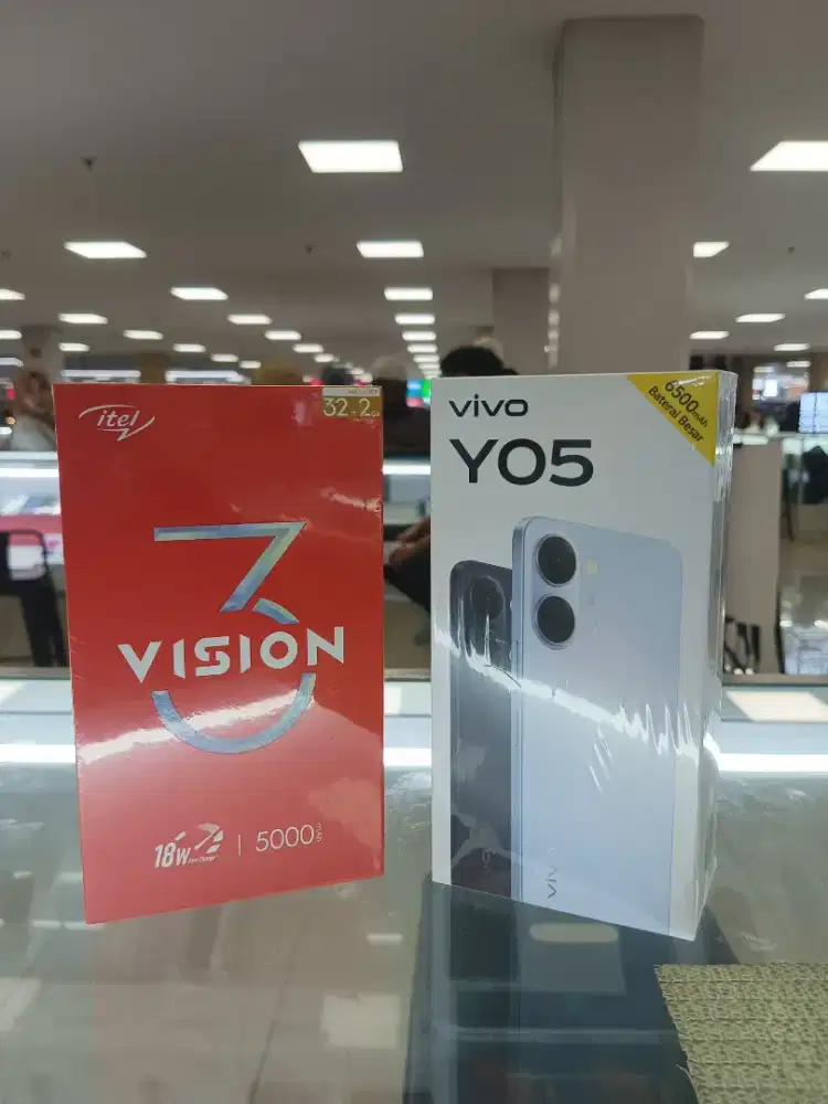 Vivo Y05 4/128GB new segel dan vision 3 2/32 new segel