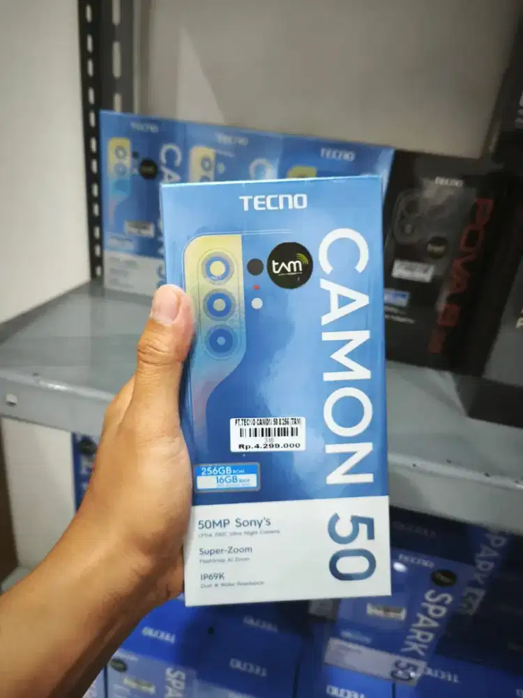 TECNO CAMON 50 8/128GB | ATLANTIS DAHSYAT