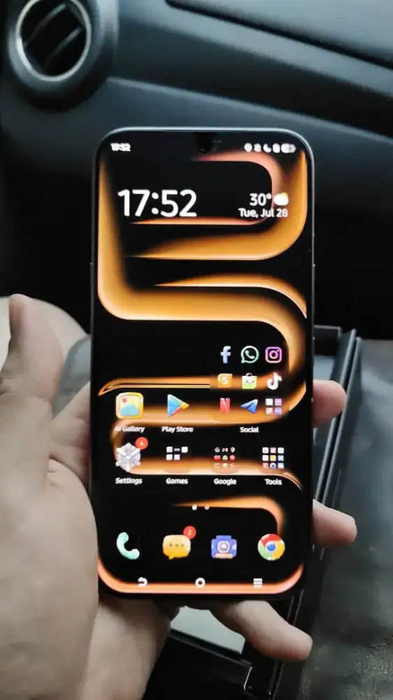 Infinix note 60 pro Mist titanium
