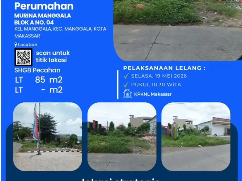 Dijual Tanah Kosong