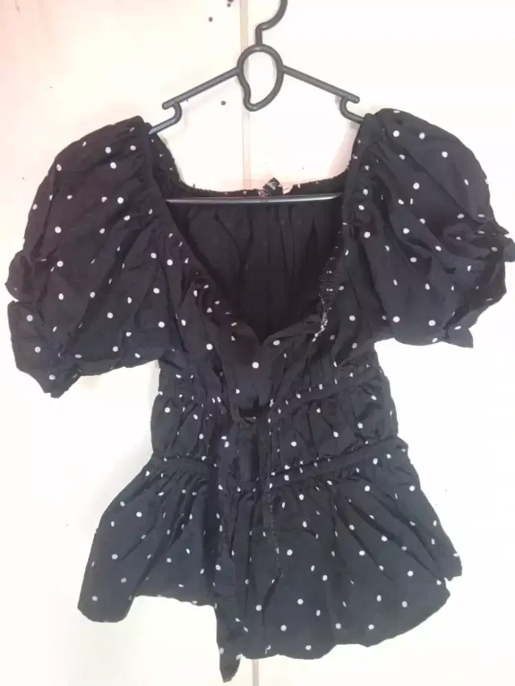 baju crop wanita