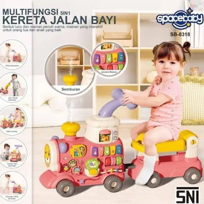 SPACEBABY KERETA JALAN BAYI SB8318