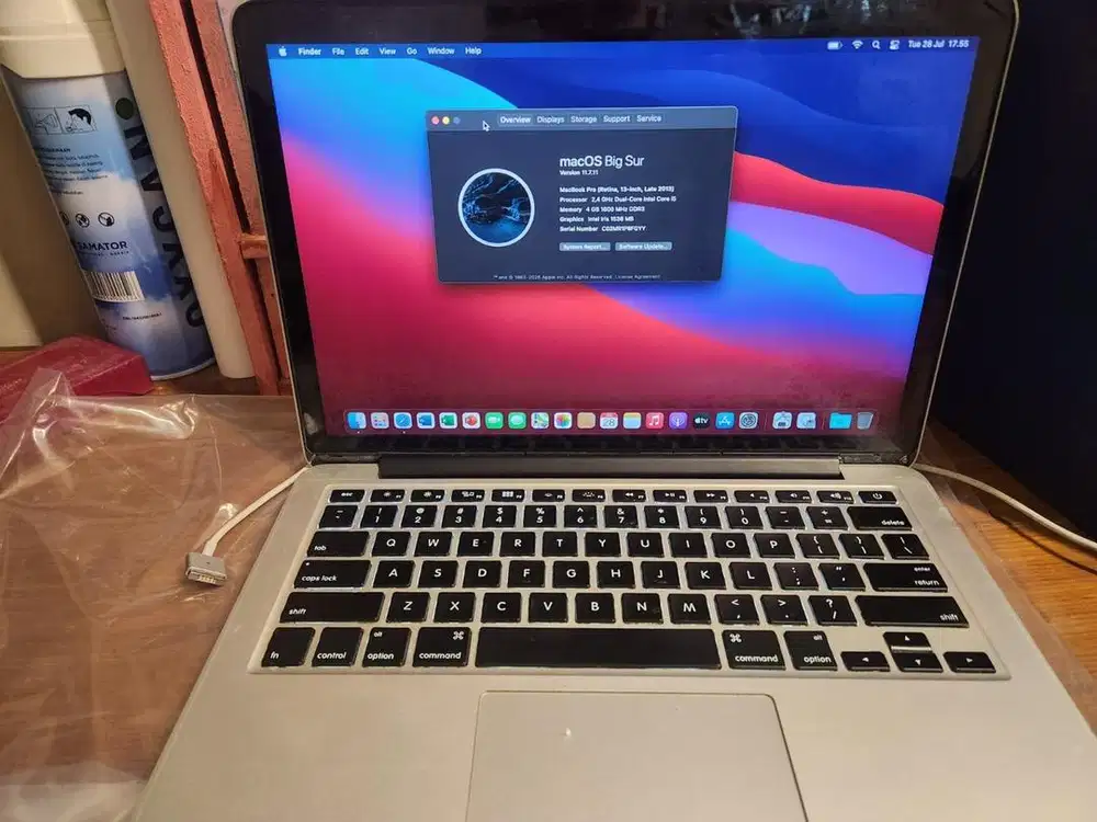 Dijual aja macbook pro retina 13 inch