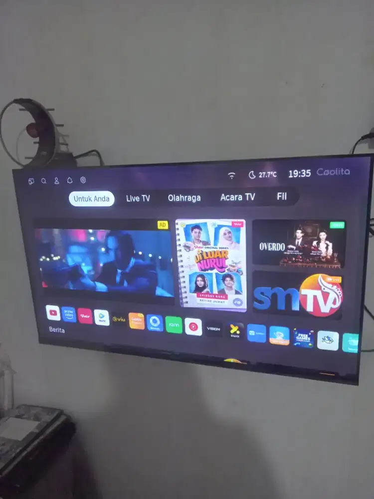 smart tv 43 inch coocoa