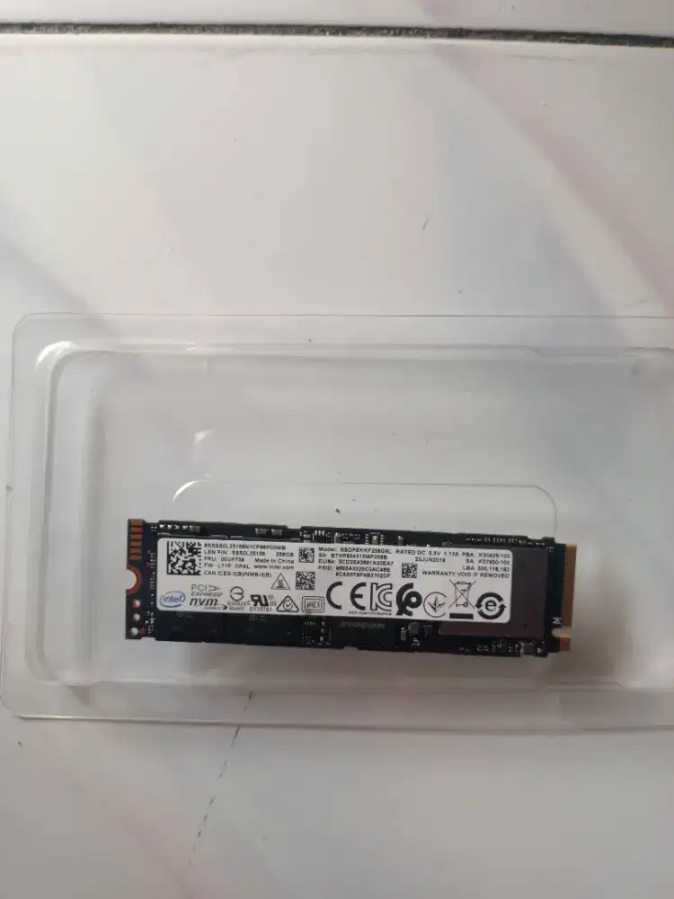 Dijual SSD 256gb kondisi normal bekas pemakaian pribadi