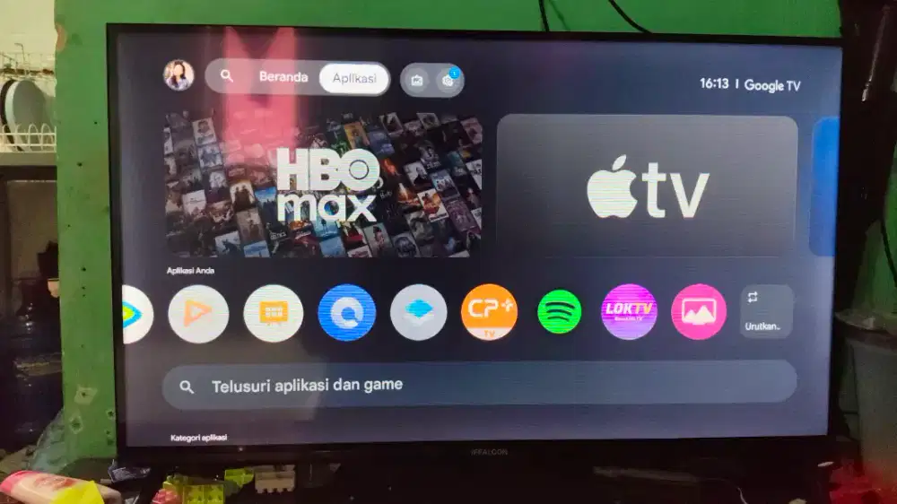 Dijual smart google TV Iffalcon by TCL 32 inch