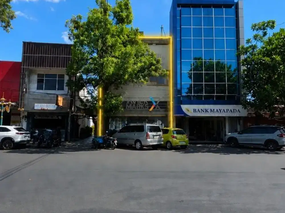 Dijual Ruko, Ruang Usaha di Poros Jalan Basuki Rahmat, Kayutangan Klojen Malang