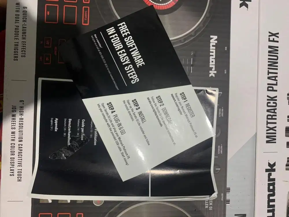 Numark Mixtract Pro Platinum Fx (Nego)