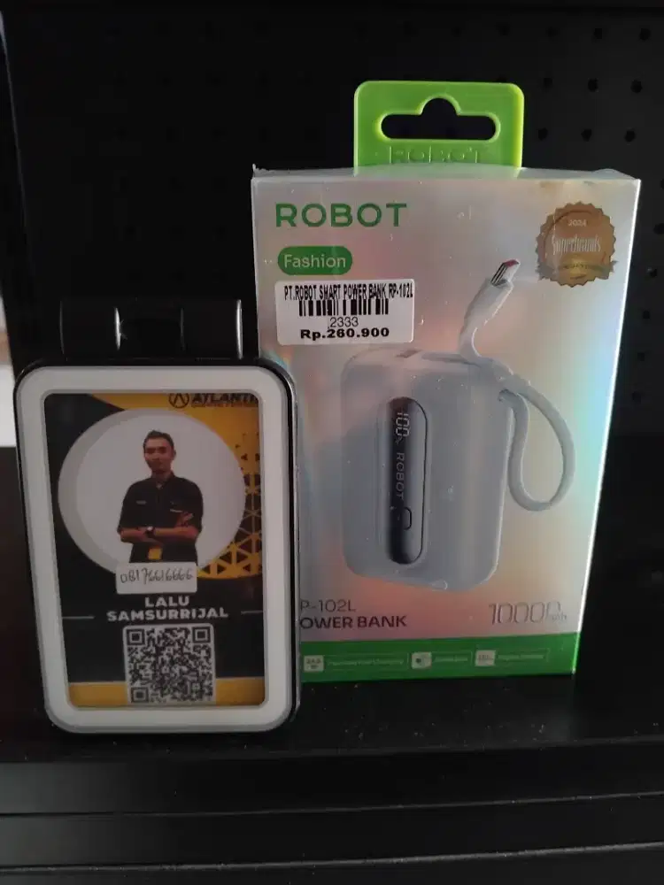 ROBOT SMART POWERBANK RP-102L|ATLANTIS DAHSYAT