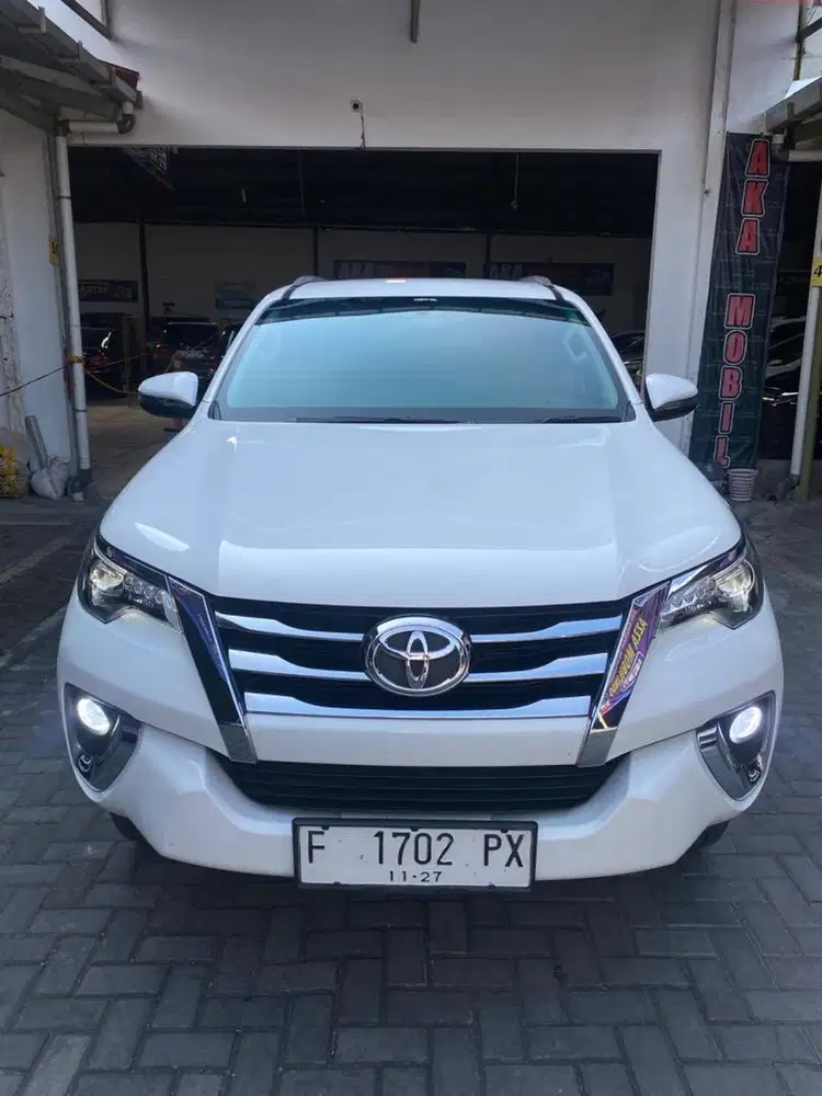 Fortuner VRZ 2017 Putih Low KM 46rb Full Original Nol Spet Tgn1 Murah