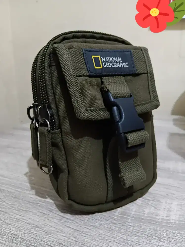 TAS WAIST BAG / TAS  PINGGANG RFID NATIIONAL GEOGRAPHIC.