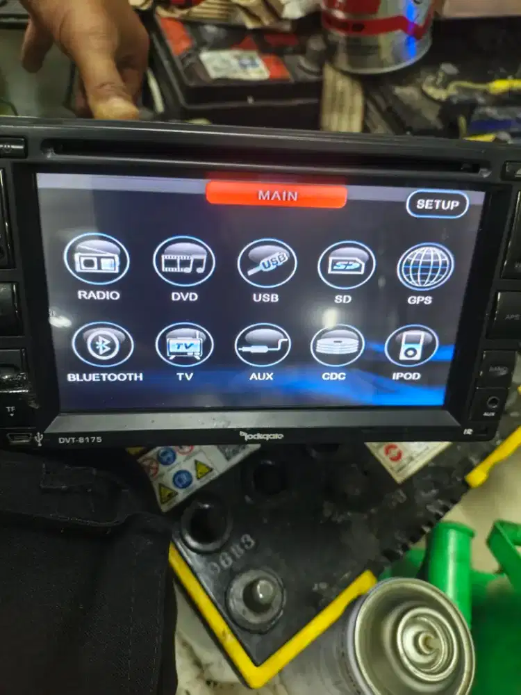 Headunit doubledin Rocgate