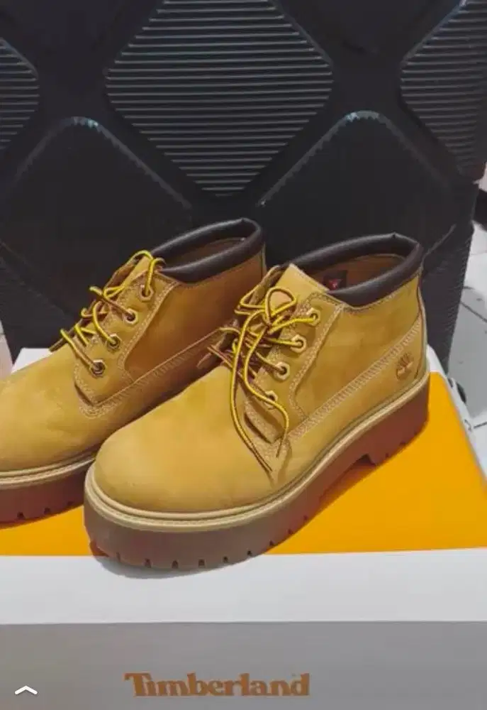 Timbeland original boots women EU 38.5 like new , lengkap box