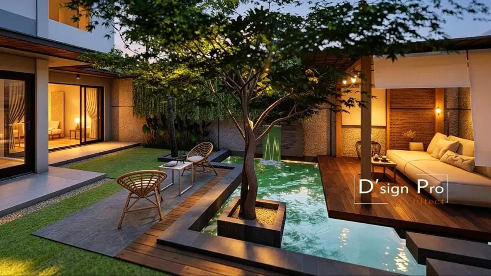 Jasa Desain dan gambar 3D interior exterior
