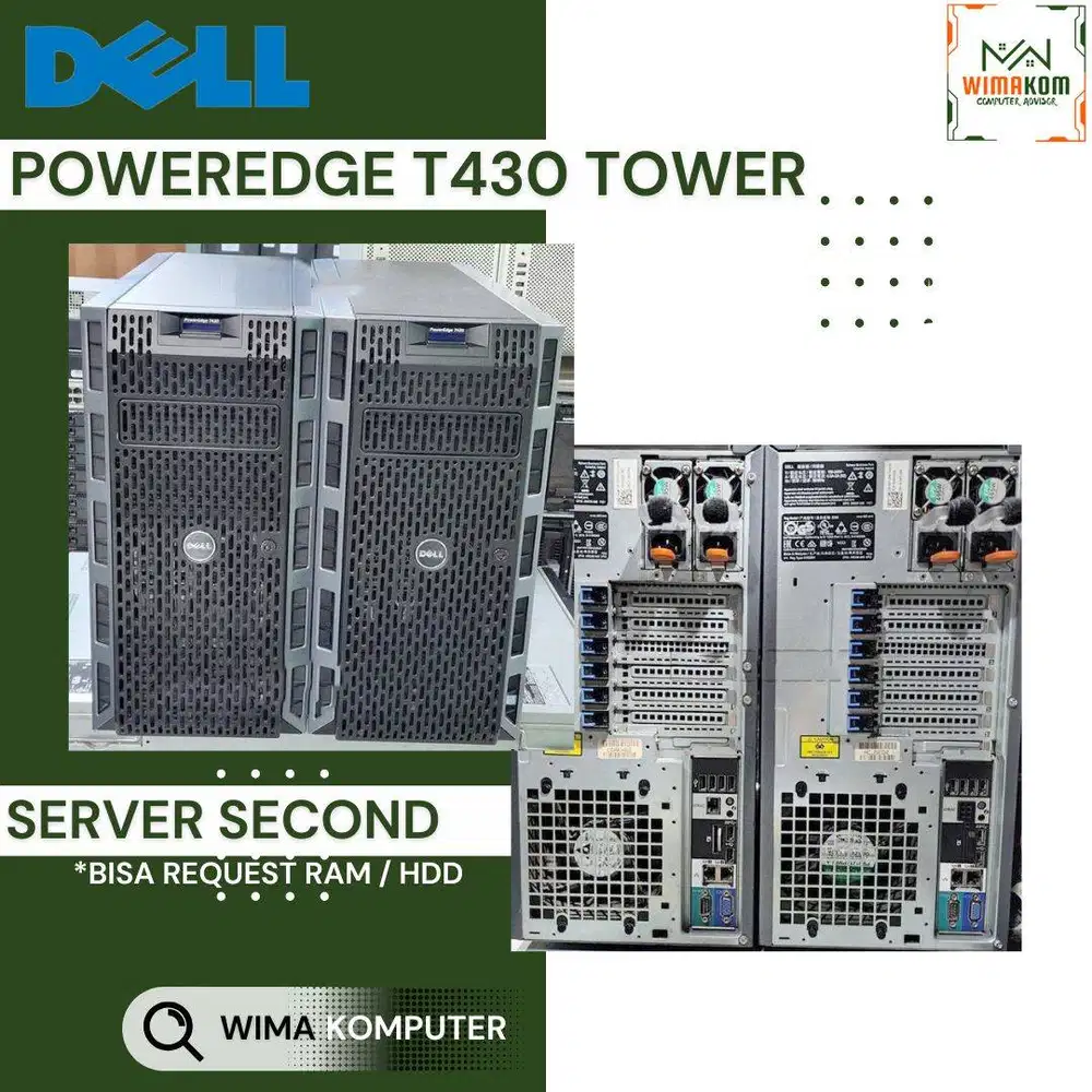 SERVER DELL T430 Xeon E5-2699v3 36 CORE RAM 128GB SAS 2TB