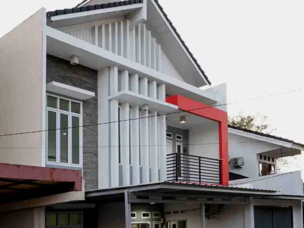 Rumah 2 Lantai Estetik Siap Huni RA Abusamah, Villa Sukajaya Indah (semi-furnished)