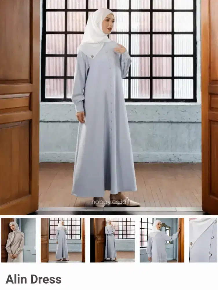 Dress muslim merk Nobby