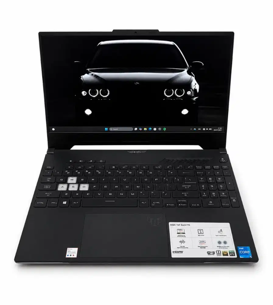ASUS TUF Dash F15 - Moonlight White