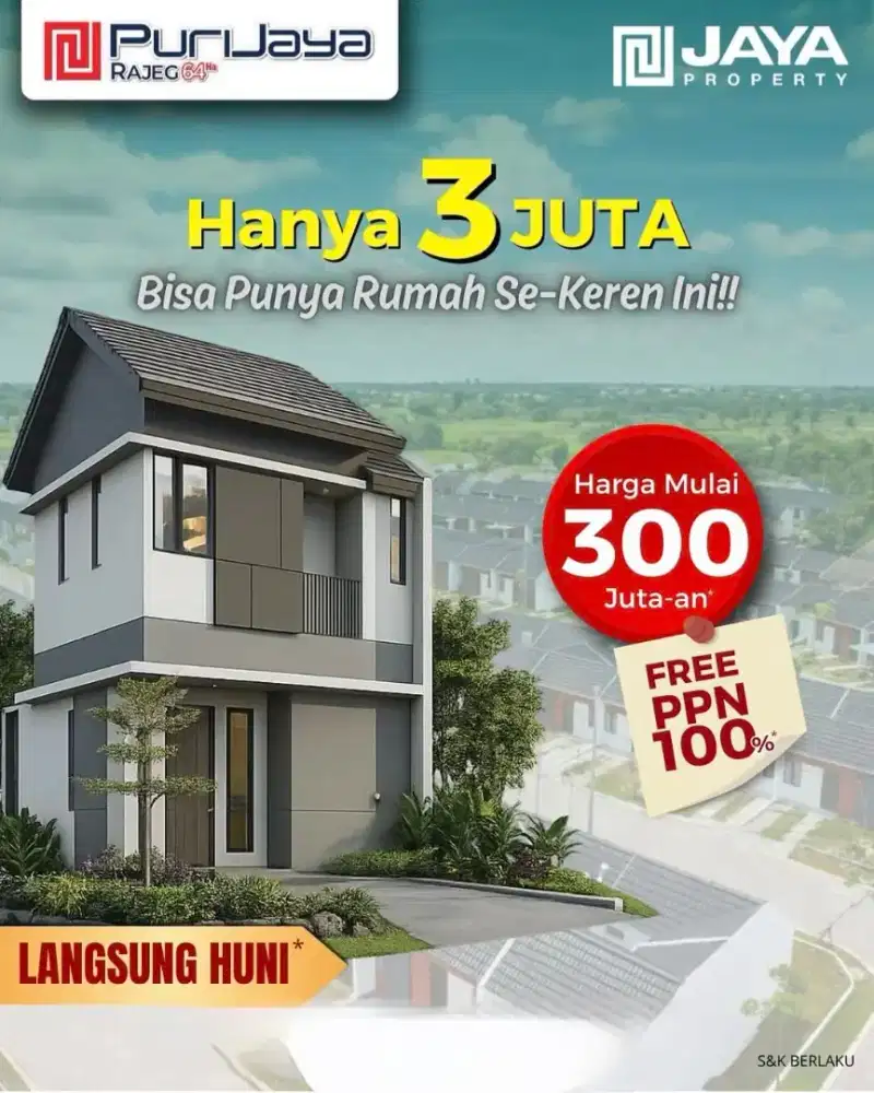 Rumah 2 Lantai dekat Tol Pik 2