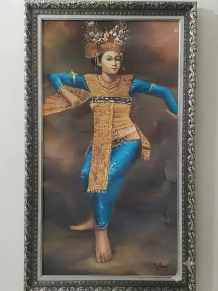 Lukisan Penari Bali Karya Durajat