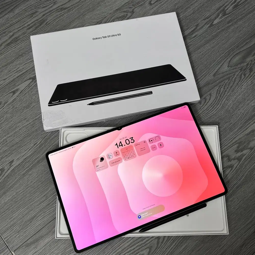 samsung galaxy tab S11 Ultra 5G 14,6 inch 12/256gb siap pakai