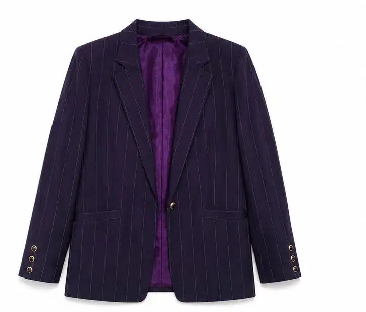 Blazer wanita ungu