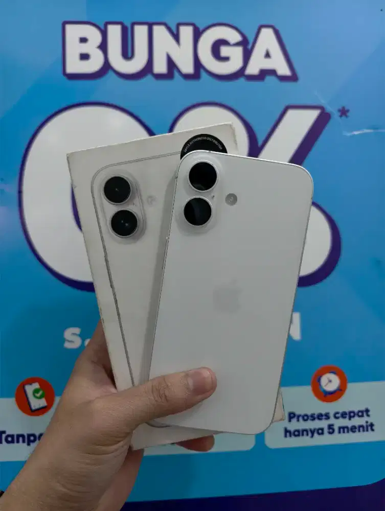 iPhone 16 basic 256GB Blibli SA/A Garansi on