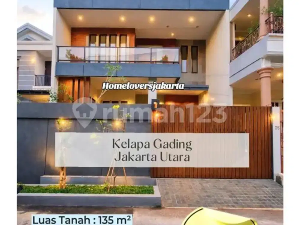 Jual Cepat.....Murah Banget.....Jarang Ada......Rumah Baru3 Lantai...Cuma 3,5M di Kelapa Gading