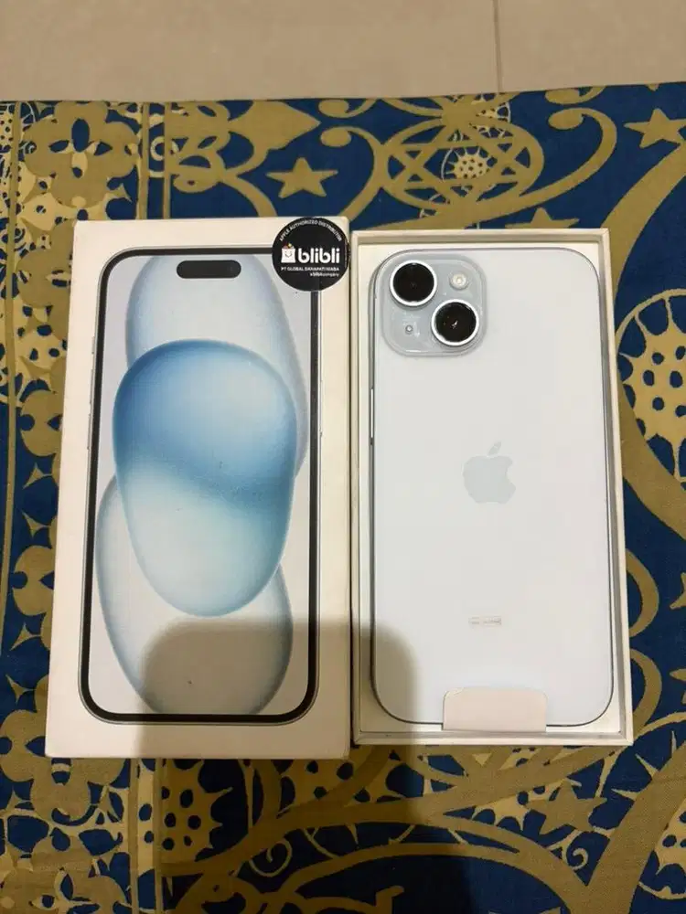 Iphone 15 Basic 128Gb Blue (BliBli)