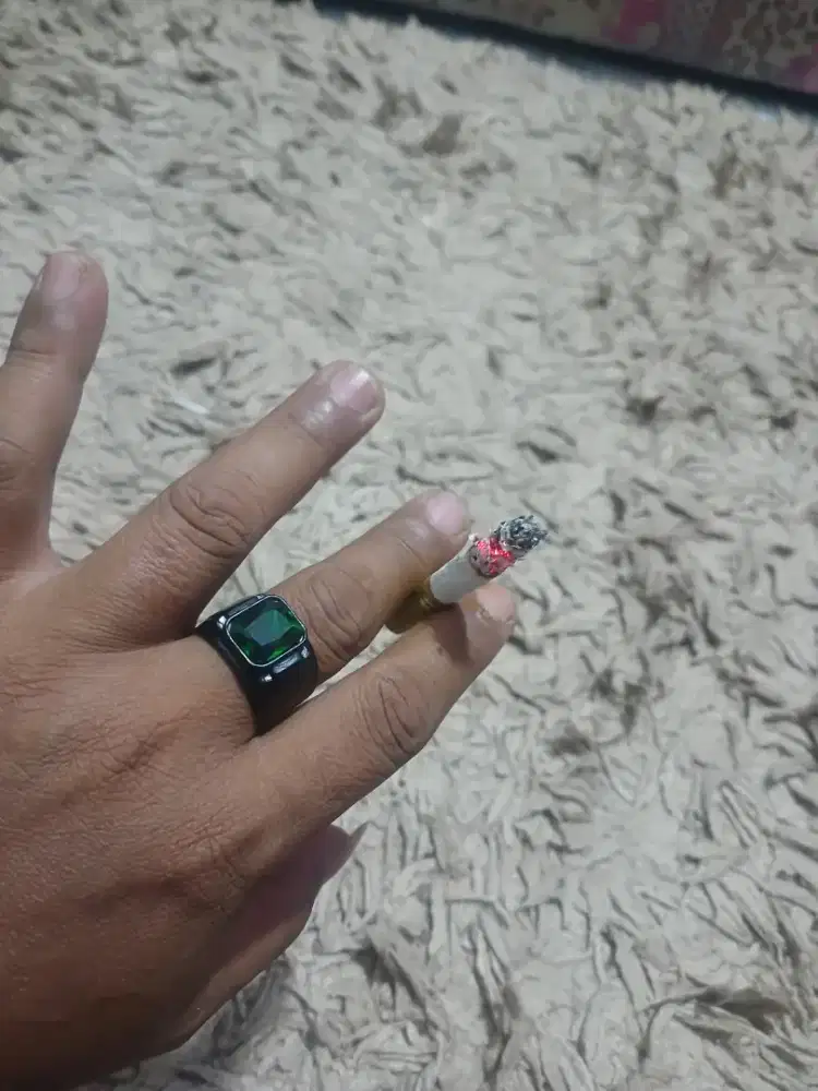 Dj cincin /akik mata hijau  untuk dewasa