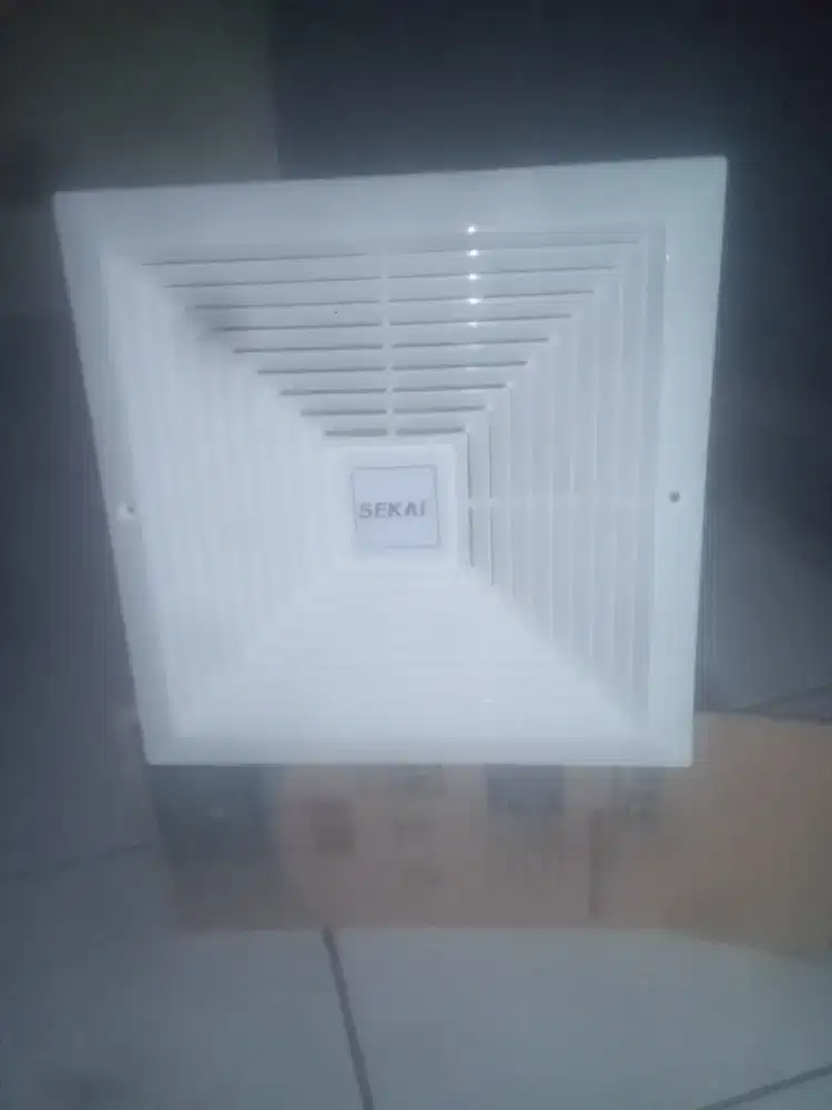 Heksos plafon merek SEKAI 10inc dan Hot air gun merk IWA 600/800w