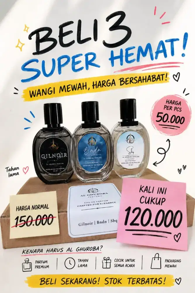 Parfum Awet Tahan Lama