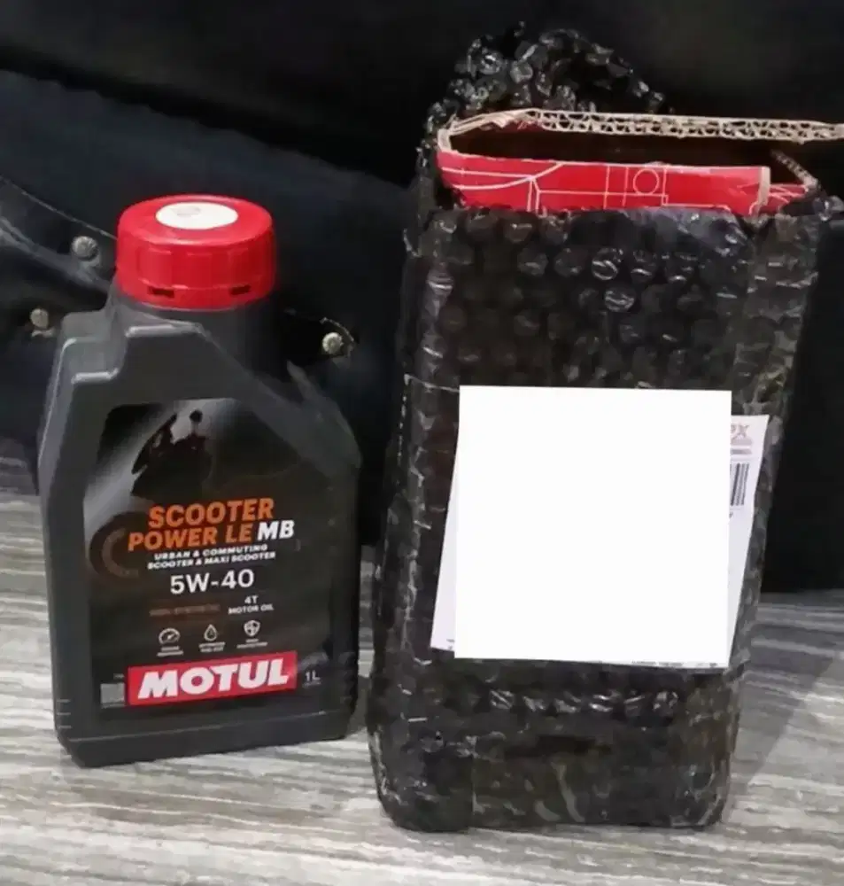 Oli Motor Motul Scooter Power LE 5W-40 1L Full Synthetic NMAX-Baru Ori