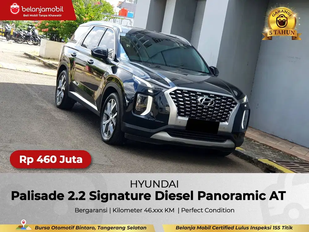 [ GARANSI 5TH ] Hyundai Palisade 2.2 Signature Diesel 2021/2022