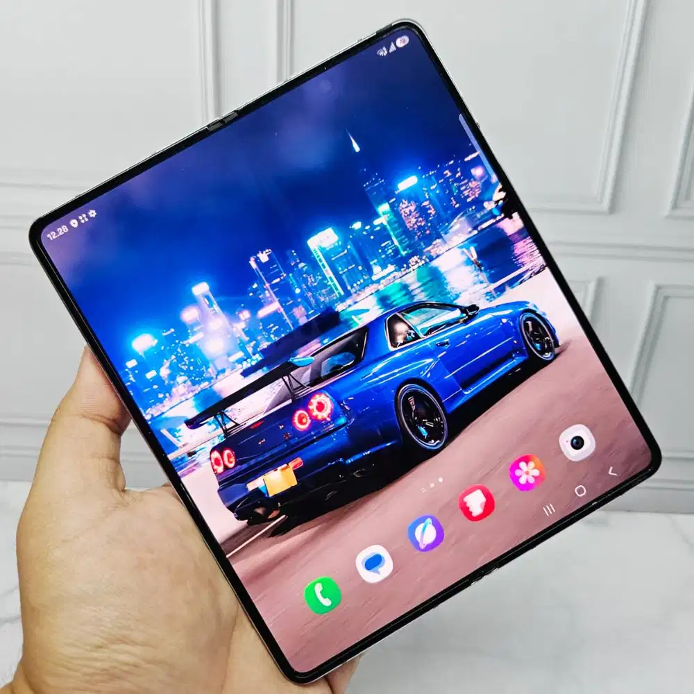 Samsung Galaxy Z Fold 5 12/256GB Blue Resmi SEIN Fullset No Minus