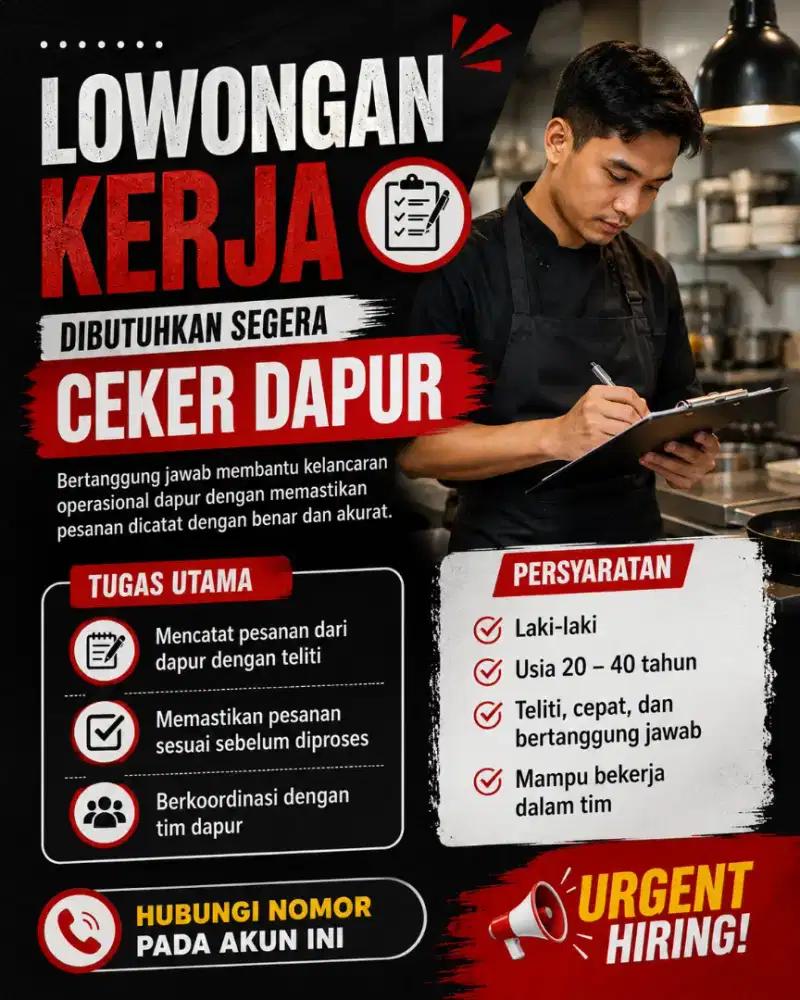 Kami mencari ceker untuk dapur
