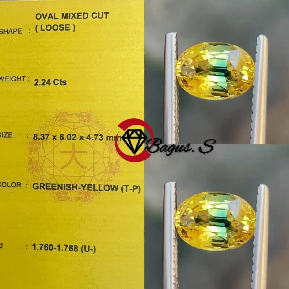 Natural Fancy Sapphire 2.2 CT