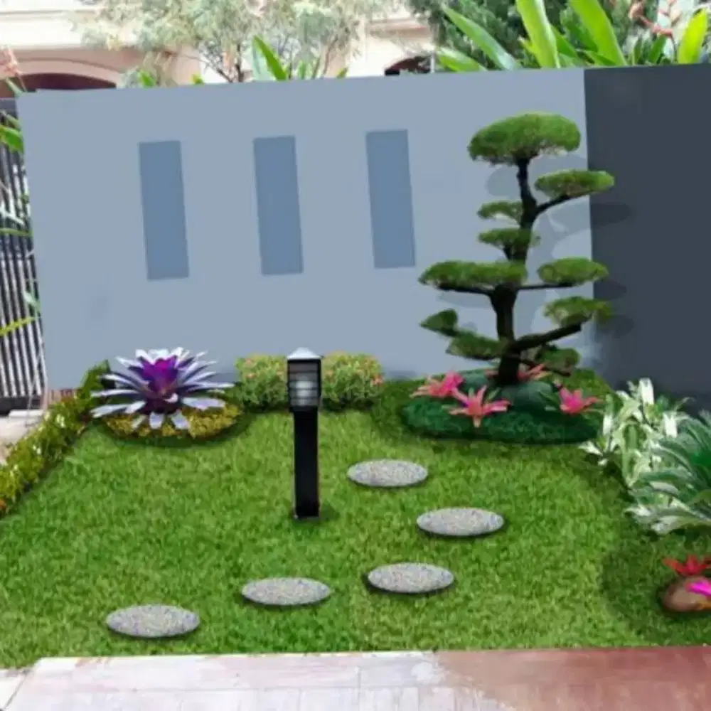 Jasa pembuatan taman basah minimalis