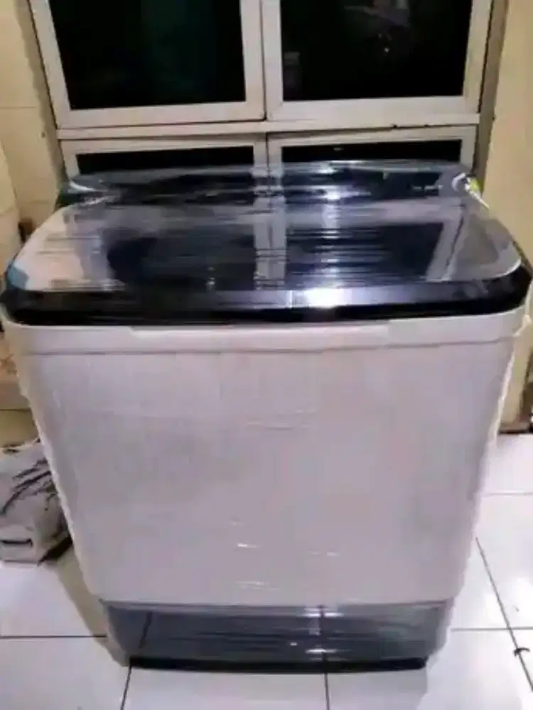 Mesin cuci merk denpo 8kg normal siap pakai