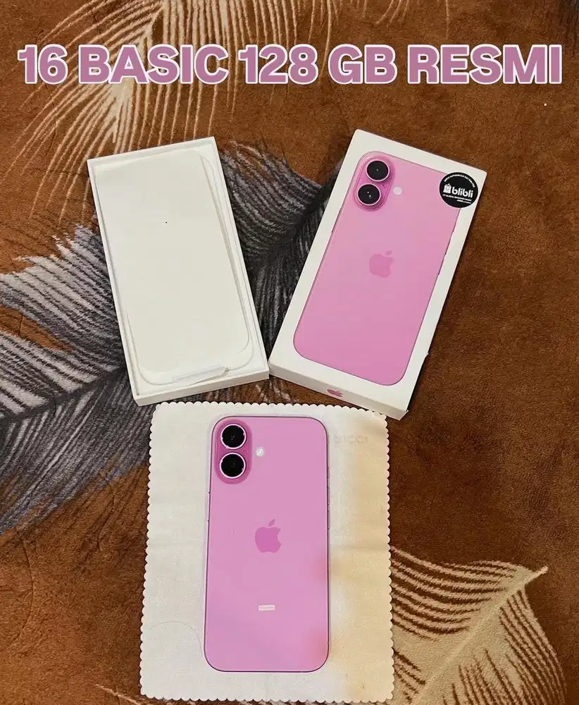 IPhone 16 Basic Pink 126GB
