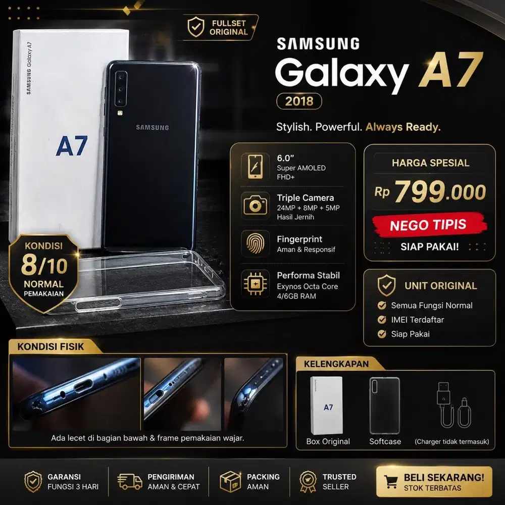 Samsung Galaxy A7 2018 – Murah