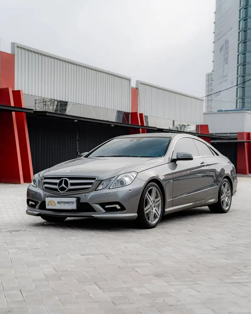 Mercedes-Benz E250 CGI AMG Line Coupe C207 Silver 2011
