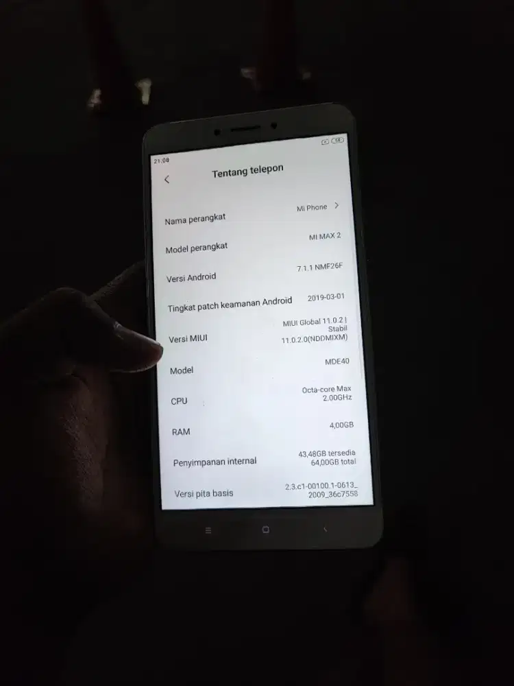 xiomi mi max 2 4/64