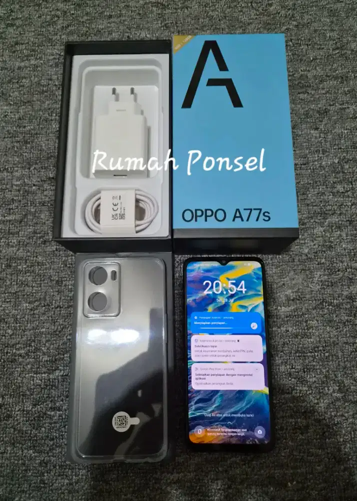 Oppo A77s Black star